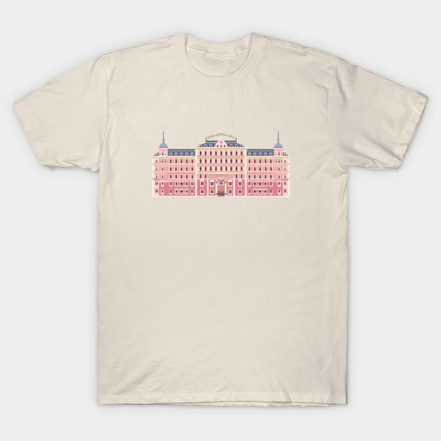 The Grand Budapest Hotel T-Shirt by StrayArte